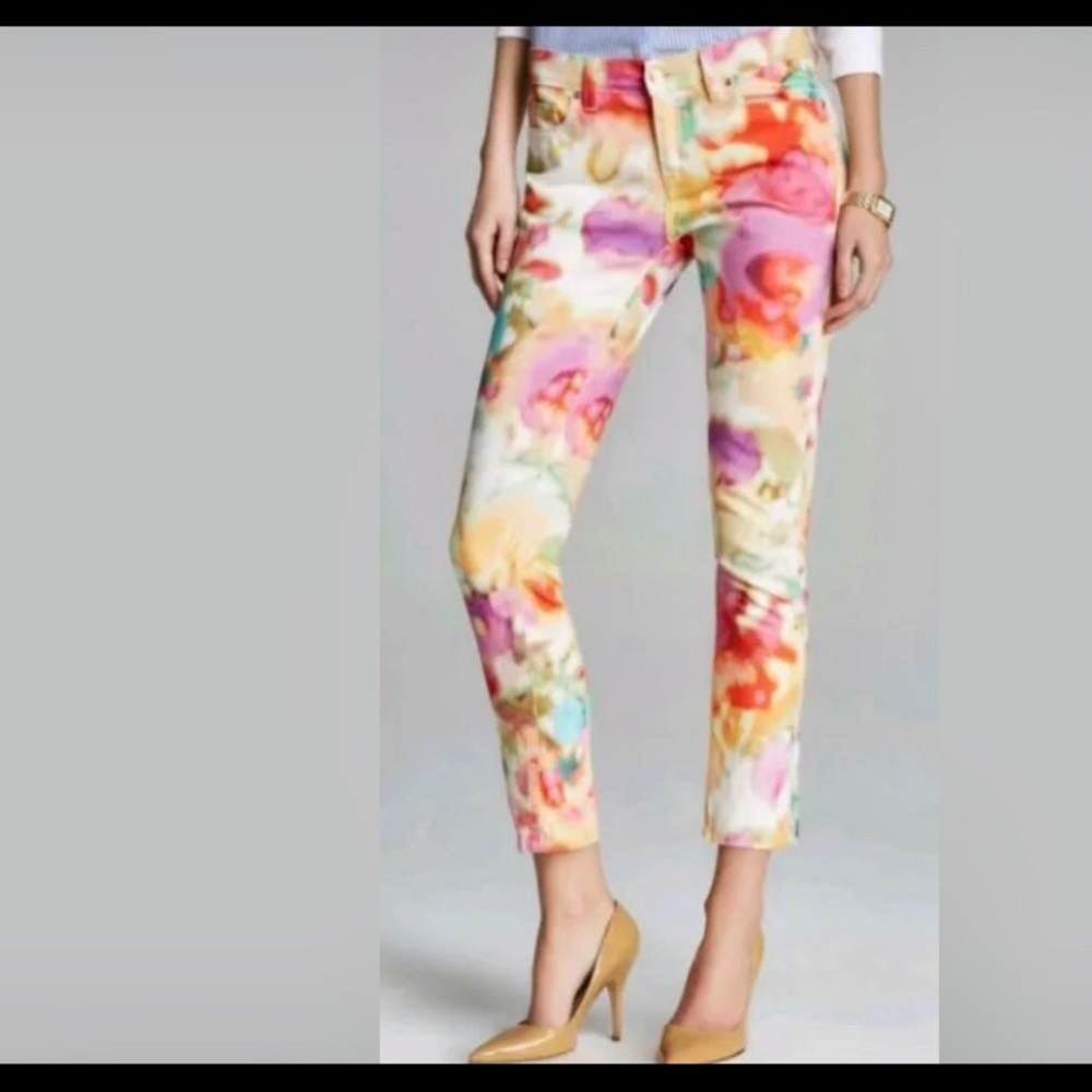 Kate Spade watercolors skinny jeans size 27